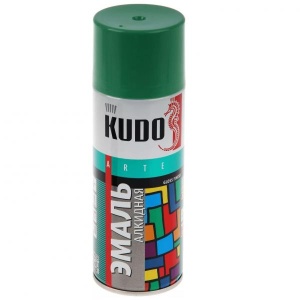 Аэрозоль эмаль (KU-10081 зеленая,520мл)