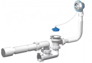 Сифон АНИ д/ванны 1 1/2 Е255/30шт/