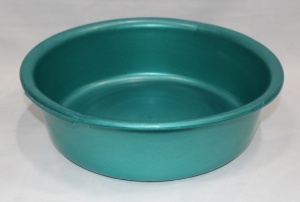 Таз 5л ПЭ бирюза Р154