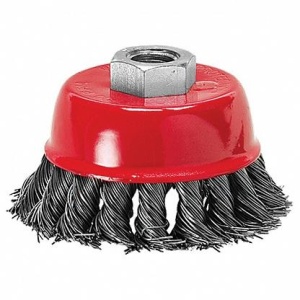 Щетка д/болгарки 150мм ,М14(чашка) Matrix 74629