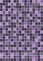 Кафель вставка 25х35 Motive сиреневый 1С-МF2M221DТ CERSANIT