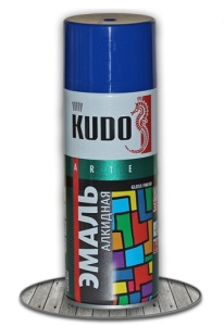 Аэрозоль эмаль (KU-1011 синяя,520мл)