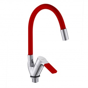 Смеситель Casela 53CL 55953-1 б/к гибк крас