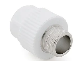 ПП- муфта комб.с нар.резьбой 32х1/2* (Белый)