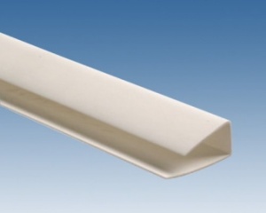 Профиль стартовый (ПВХ) белый 10мм