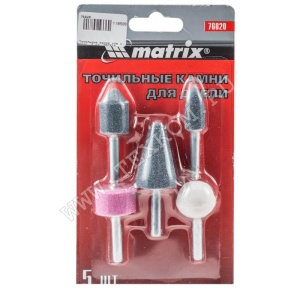 Камень точило д/дрели,5шт//76020