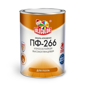 ПФ-266 желто-коричневый OLECOLOR 0,9кг