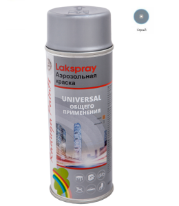 Краска-аэрозоль Радуга серый 400мл