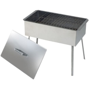 Коптильня двухъярусная 500х270х175 0,8мм с поддоном/69527