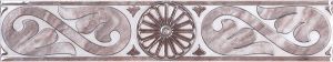 Бордюр д/кафеля В2073/6182 Капелла 40х7,7