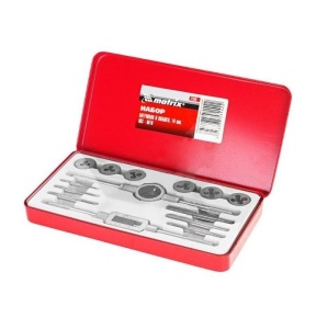 Набор метчиков и плашек М3-М10,14 пред.Matrix //77345