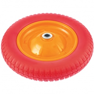 Колесо полиуретановое 3.00-8,длина оси 90мм,подшипник 20мм/68976