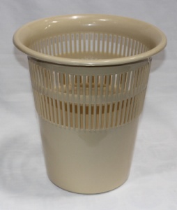 Корзина д/мусора II тип бежевый Р136