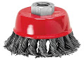 Щетка д/болгарки 75мм ,М14(чашка) Matrix 74624