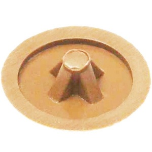 Заглушка под шурупЗУБР,сосна №2,ТФ6,40шт,4-308156-4