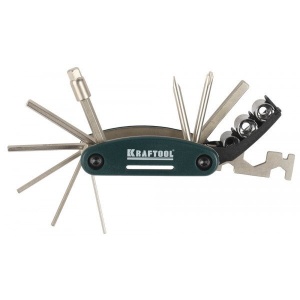 Набор KRAFTOOL Expert для обслуживания велосипеда,16в1/26182-Н16