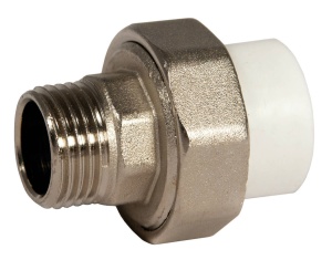 Полипропилен муфта разъемная с наруж.резьбой d40х1 1/4