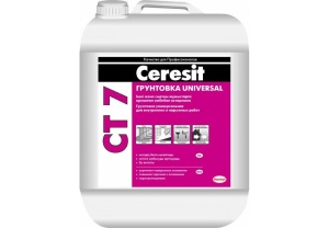 Грунтовка CERESIT CТ7 универсальная глубокопроникающая в/д,10л