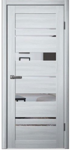 Дверь 283 800 ясень пепельный зеркало