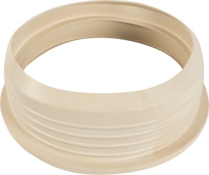 Манжета переходная 110х123 трехлеп. белая Симтек