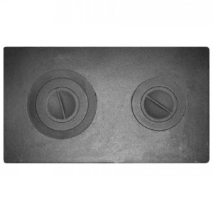 Плита печная цельная П2-3 II сорт (710*410) 