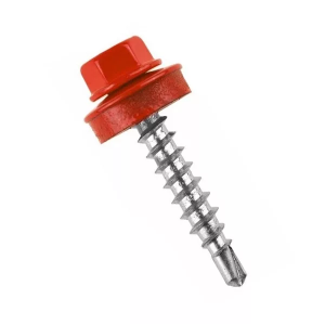 Шуруп саморез д/проф.листа 4,8х38 RAL3003(красный)