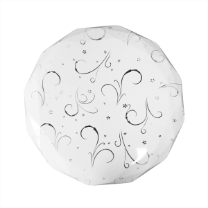 Светильник 3-06-24 LED 24W 6400К ,300мм,потолочно-настенный ультратонкий многоуг-к Кружево