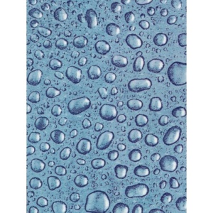 Самоклеящаяся пленка 3888 капли голубые,0,45х8м/7141537