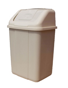 Контейнер д/мусора 10л св.-голубой Р1201