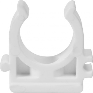 ПП- крепление д/трубы d25(Белое)