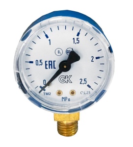 Манометр кислородный 2,5 Мпа