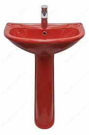 Умывальник Престиж красный