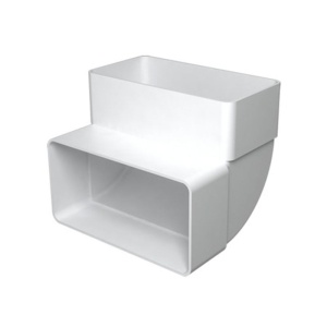 Колено вертикальное d120*60мм (7272) Вентс