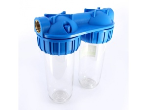 Корпус фильтра двойной UNO YL-Q 10AA (3/4