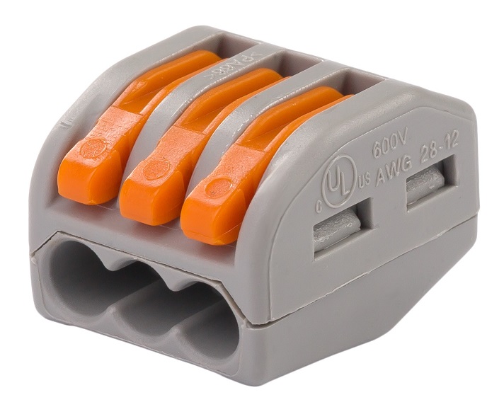 Клемма 222-413 (2,5*0,08)32А