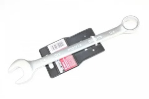 Ключ комбинированный 24мм, полированный хром CrV Matrix 15169