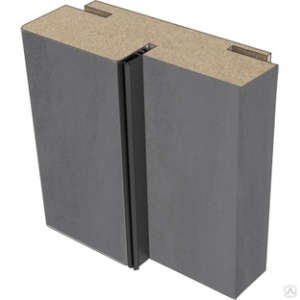 Коробка дверная ПВХ ТЕЛЕСКОП 32*74*2050 бетон светлый