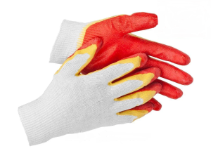 Перчатки с двойным латексным обливом STAYER EXPERT-2,размер S-M /11409-S