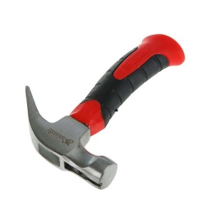 Молоток-гвоздодер мини,боек с магнитом/10443