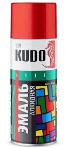 Аэрозоль эмаль (KU-1003 красная,520мл)