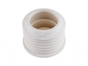 Манжета переходная 32х40 трехлеп. белая Симтек