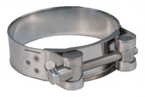 Хомут 20-22мм обжимной силовой шарнирный нерж.ст.99365т
