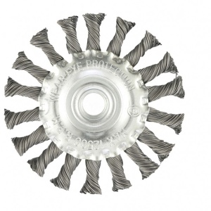 Щетка д/болгарки 100мм ,М14 плоская Matrix 74639