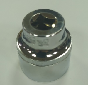 Головка 27мм торцевая ,универ.хромиров.CrV Matrix Master 13160