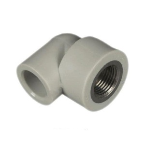 Полипропилен отвод внутр.резьба d40х1/4