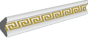 Галтель С15/40 Салонники-2 золото 2м