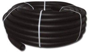 Шланг гофрированный  пласм d40 (черный) 413