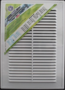 Решетка вентилиционная 206х300 рамка люкс Омск