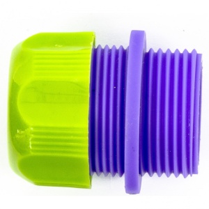 Соединитель пластм д/шланга 1/2 ,с внеш.резьбой 3/4/PALISAD/66145