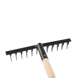 Грабли 12-ти зубые с черенком витые 300мм, Россия/61744